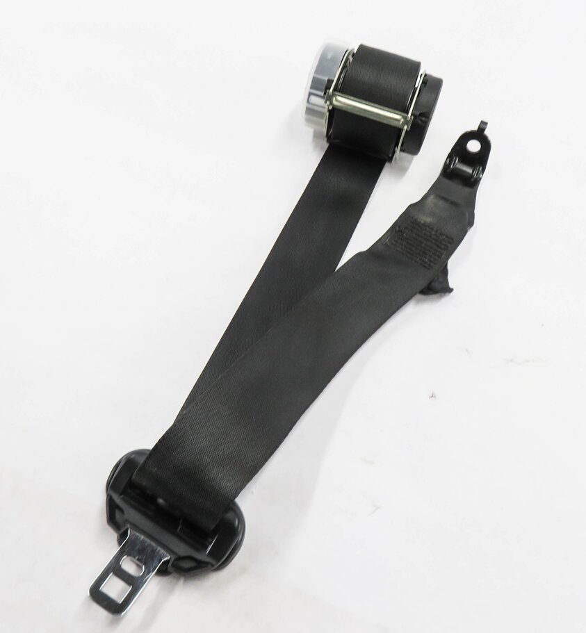 2006 RANGE ROVER SPORT (L320) REAR 2nd ROW SEAT - RIGHT SEATBELT RETRACTOR BLACK