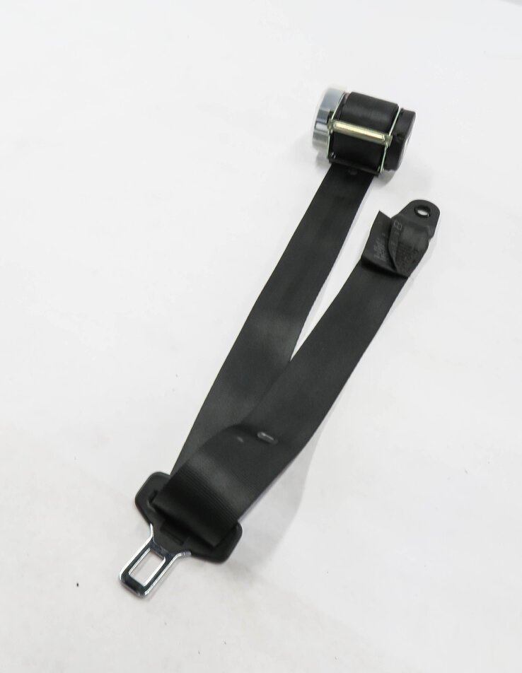 2008 RANGE ROVER SPORT (L320) 2nd ROW SEAT - CENTER SEATBELT RETRACTOR (BLACK)