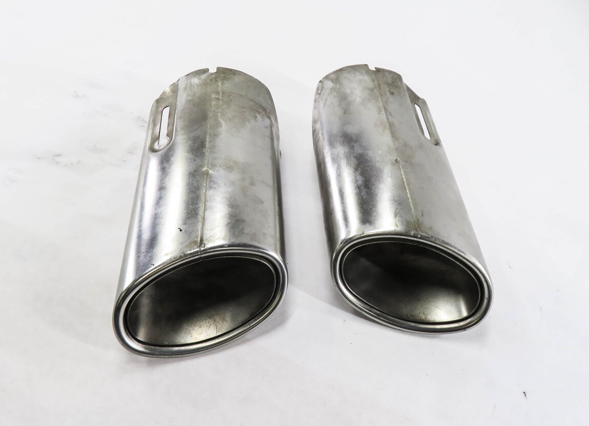 Thumbnail 3: 2011-2013 MERCEDES E350 (W212) BLUETEC DIESEL - EXHAUST TIP SET