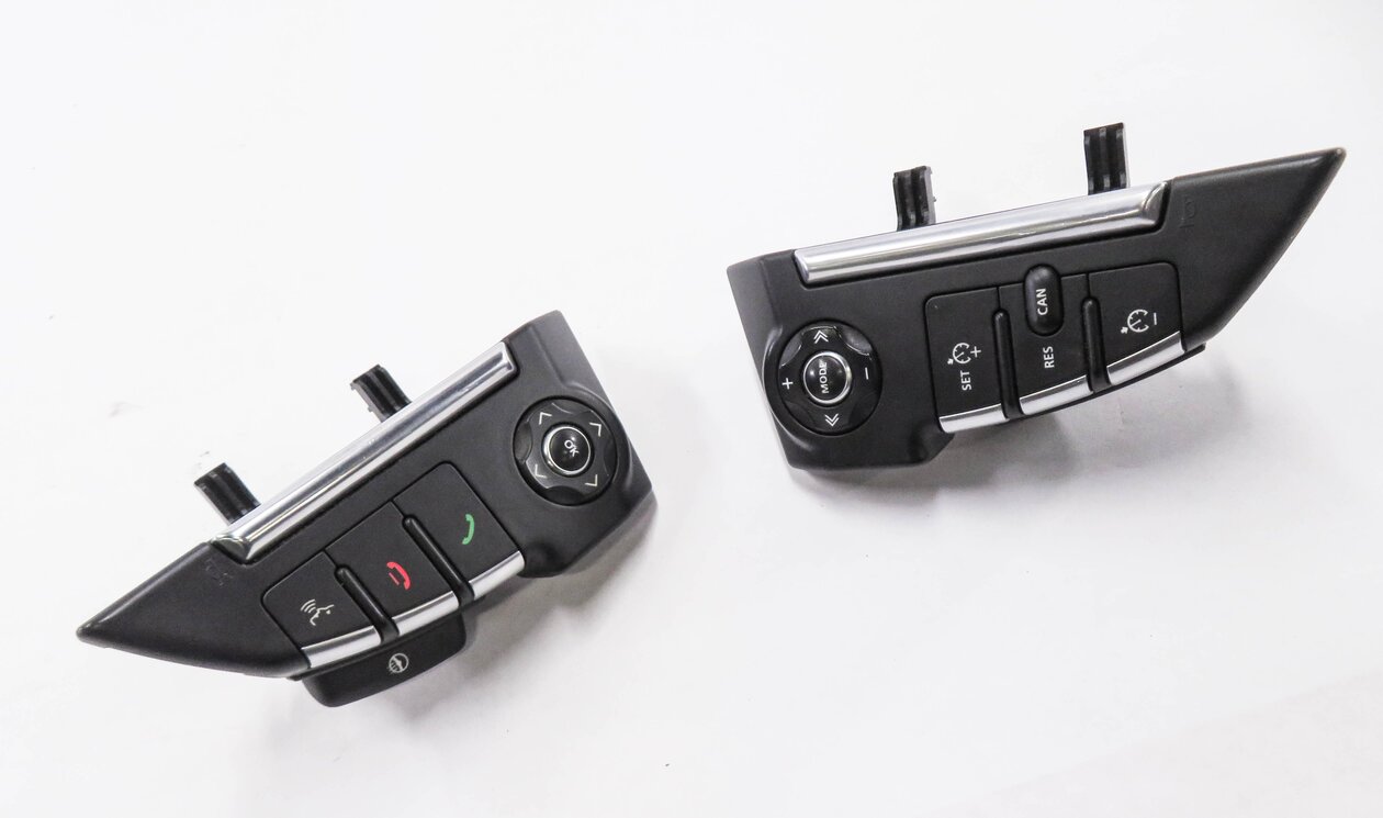 2010 RANGE ROVER SPORT (L320) LEFT & RIGHT STEERING WHEEL SWITCH BUTTON SET