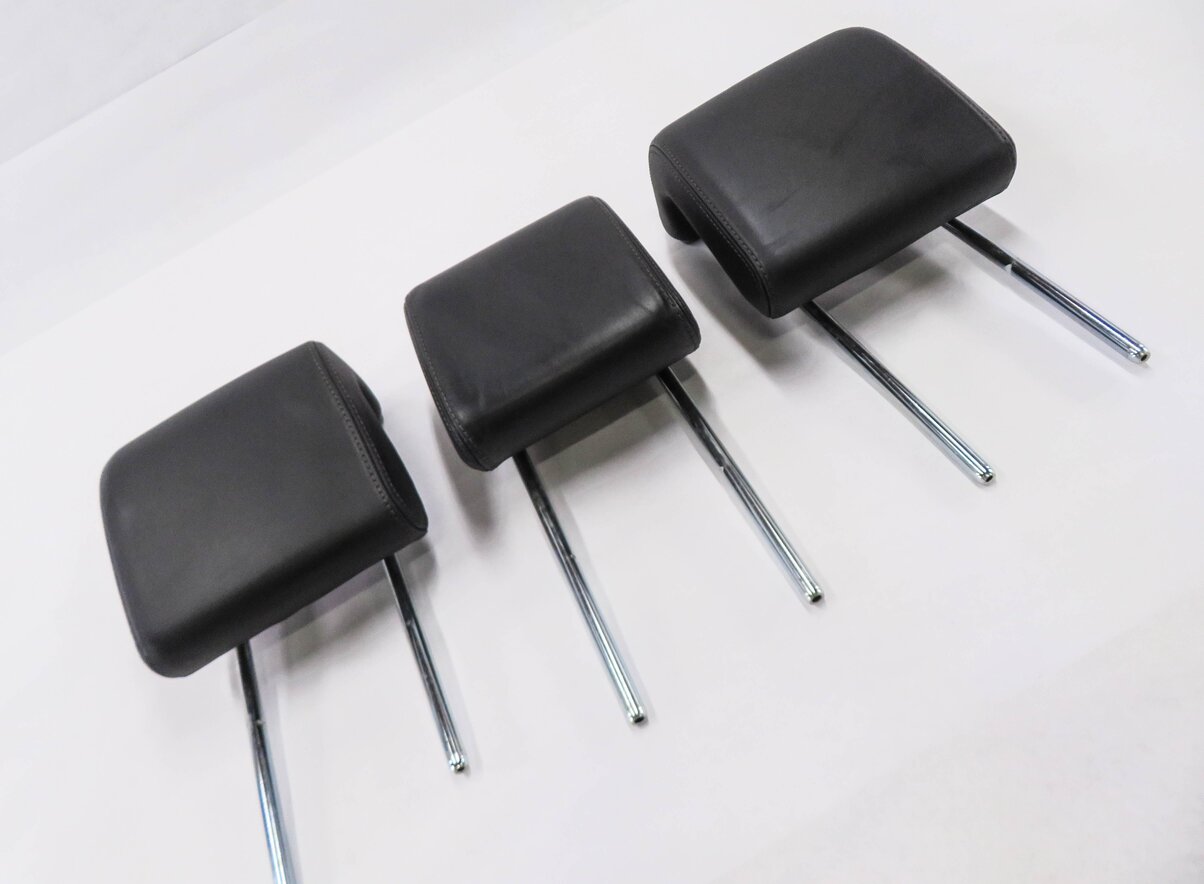 2010 RANGE ROVER SPORT (L320) REAR 2nd ROW SEAT HEADREST SET-3 (BLACK LEATHER)