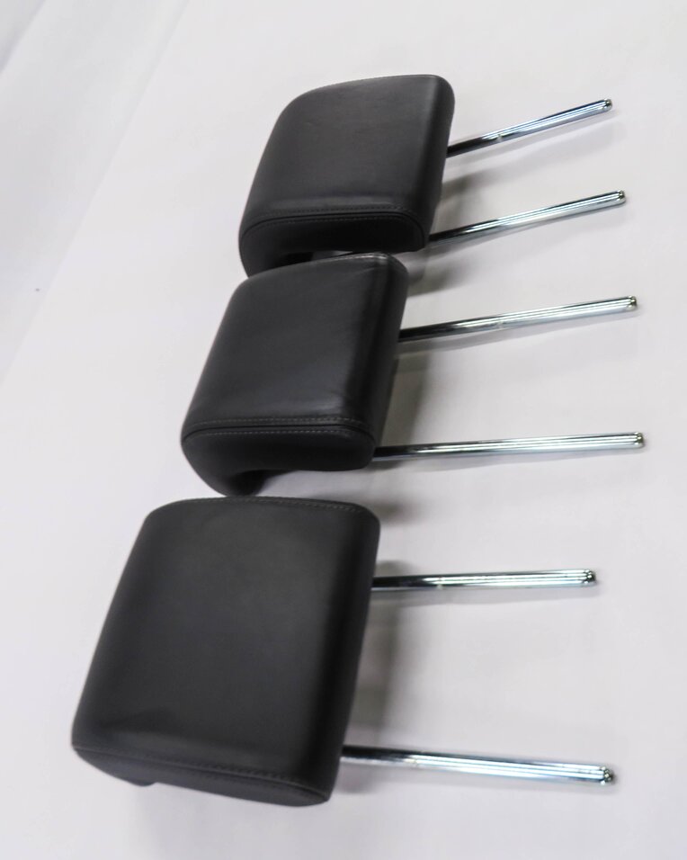 Thumbnail 3: 2010 RANGE ROVER SPORT (L320) REAR 2nd ROW SEAT HEADREST SET-3 (BLACK LEATHER)