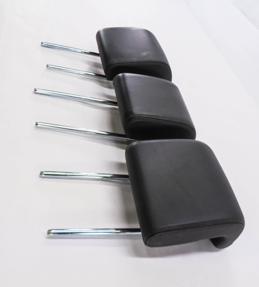 Thumbnail 4: 2010 RANGE ROVER SPORT (L320) REAR 2nd ROW SEAT HEADREST SET-3 (BLACK LEATHER)