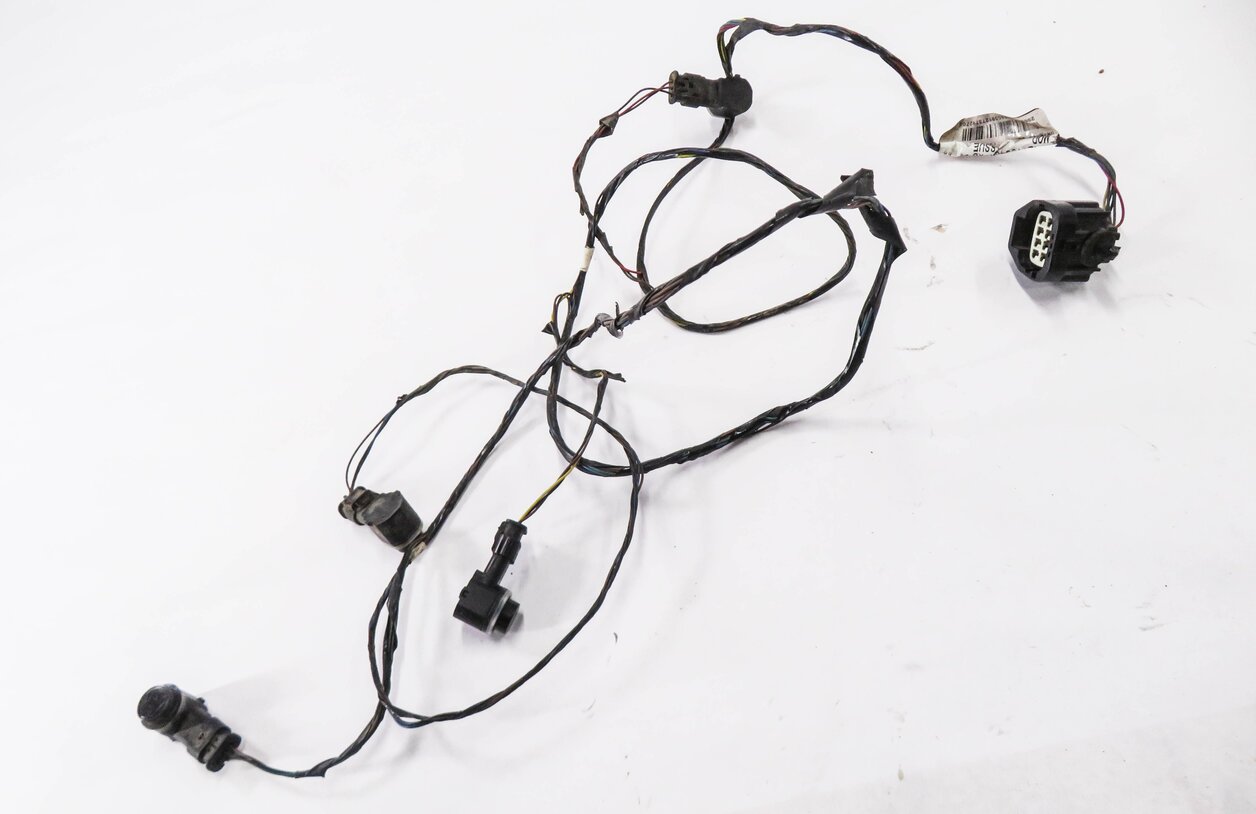 2010 RANGE ROVER SPORT (L320) REAR PDC PARK SENSOR SET w/ HARNESS (BLACK)