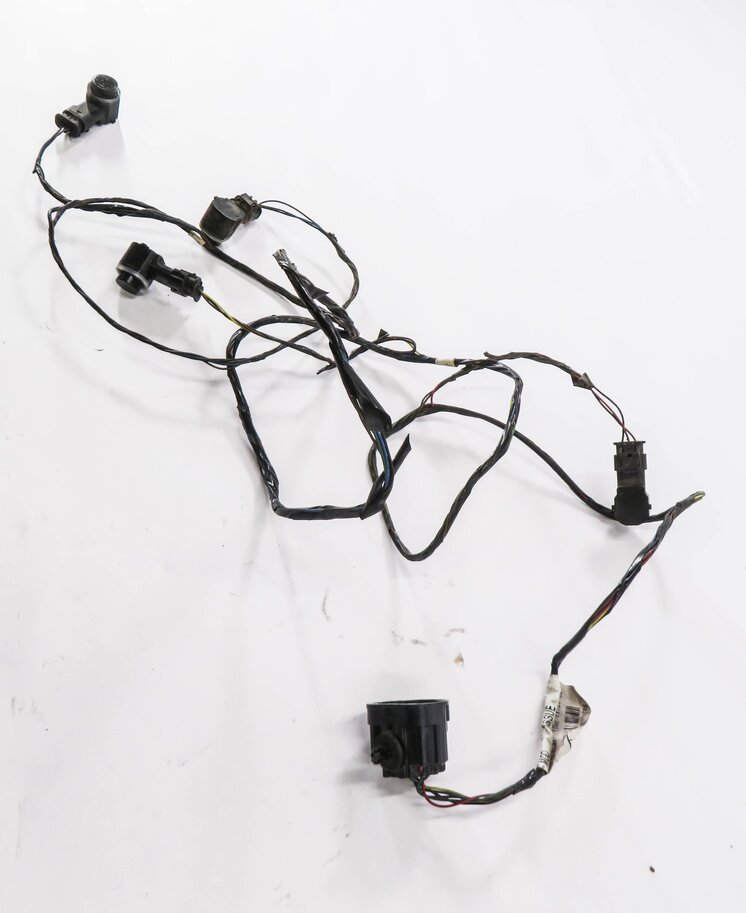 Thumbnail 4: 2010 RANGE ROVER SPORT (L320) REAR PDC PARK SENSOR SET w/ HARNESS (BLACK)