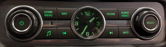 Thumbnail 2: 2010-2016 LR4 / RANGE ROVER SPORT (L320) RADIO NAV PHONE VIDEO CLOCK INFO SWITCH