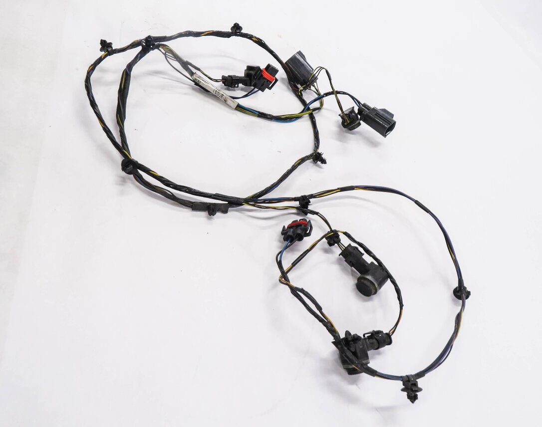 Thumbnail 3: 2010 RANGE ROVER SPORT (L320) FRONT PDC PARK SENSOR SET w/ HARNESS (BLACK 820)