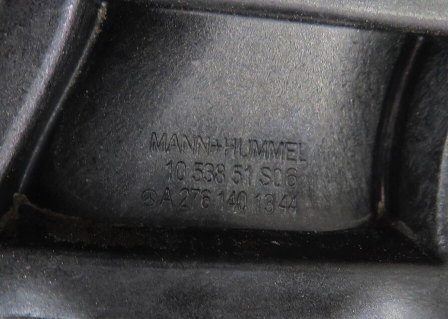 Thumbnail 8: 12-18 MERCEDES C300 C350 E300 E350 E400 GLK350 - 3.5L LEFT LOWER INTAKE MANIFOLD