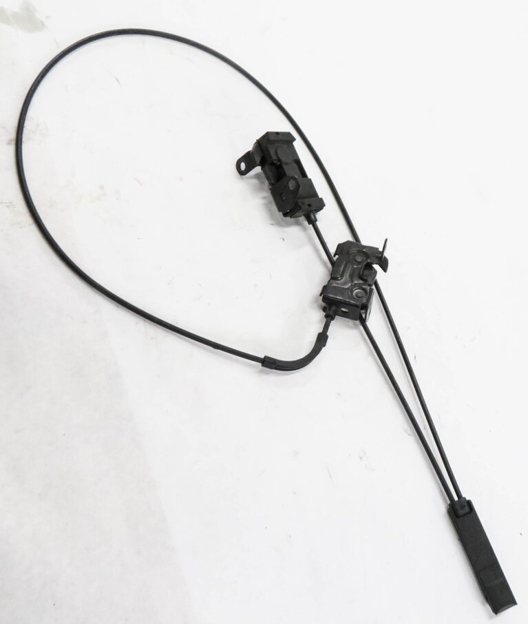 Thumbnail 3: 2013 MERCEDES E350 (W212) FRONT LEFT & RIGHT LOWER HOOD LOCK LATCH SET w/ CABLE