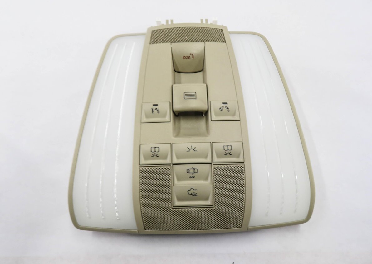 Thumbnail 2: 2013 MERCEDES E350 (W212) FRONT DOMELIGHT MAP READING COURTESY LIGHT (BEIGE)