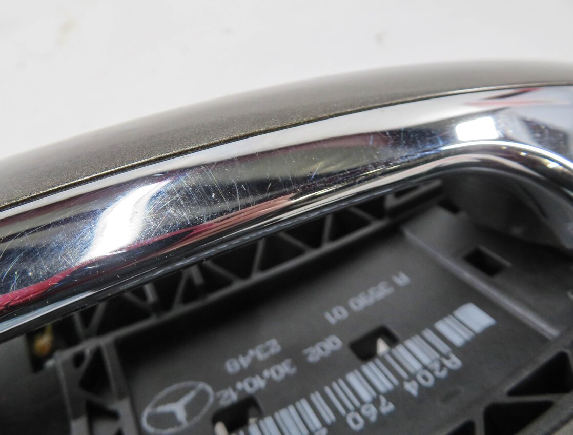 Thumbnail 8: 08-14 MERCEDES C300 C350 E350 E550 - LEFT REAR KEYLESS GO DOOR HANDLE (GRAY)