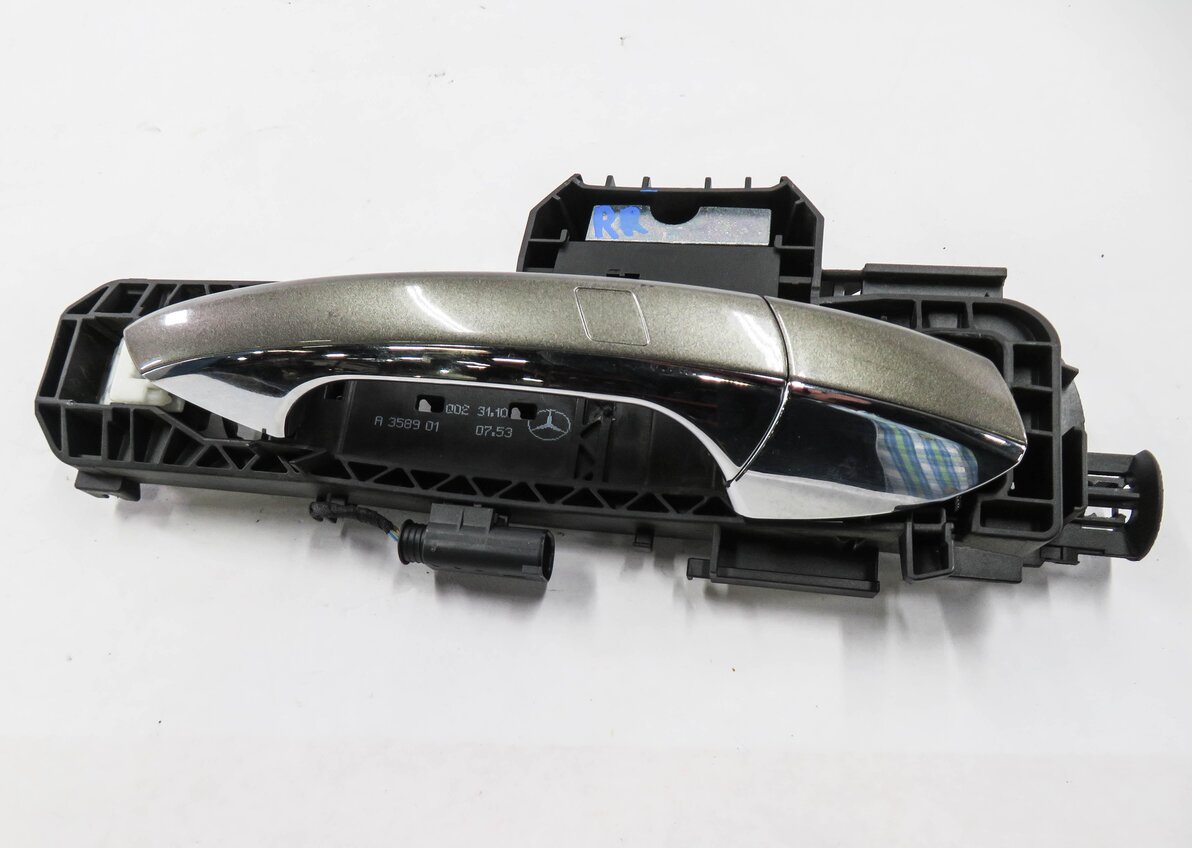Thumbnail 2: 08-14 MERCEDES C300 C350 E350 E550 - RIGHT REAR KEYLESS GO DOOR HANDLE (GRAY)
