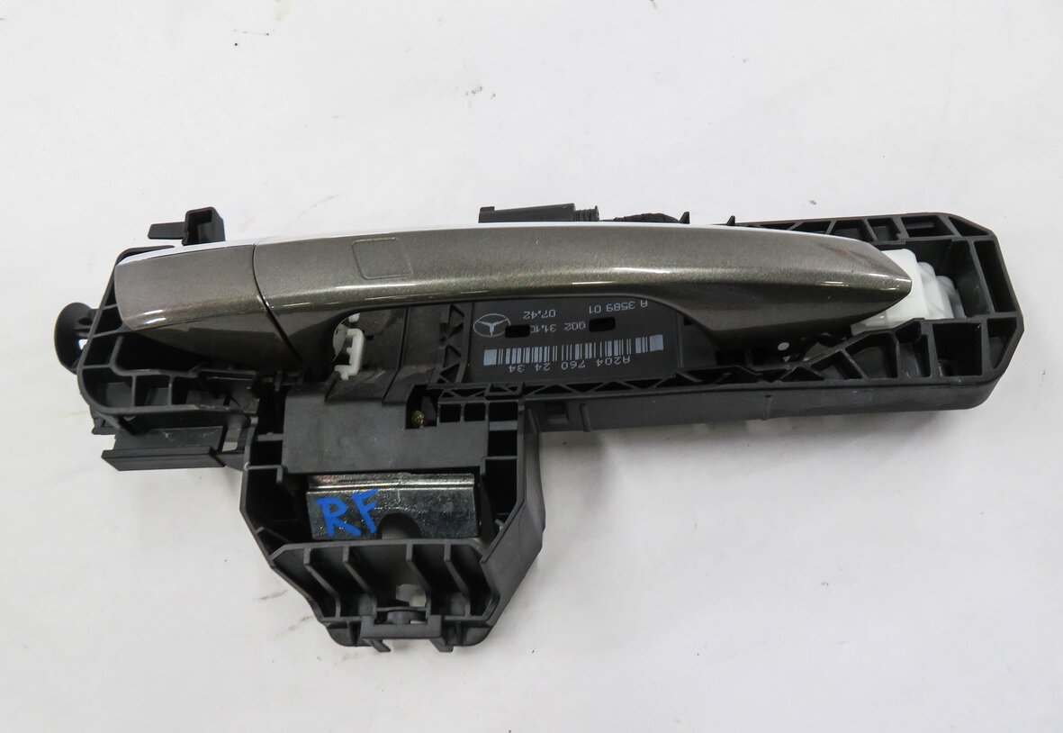 Thumbnail 5: 08-14 MERCEDES C300 C350 E350 E550 - RIGHT FRONT KEYLESS GO DOOR HANDLE (GRAY)