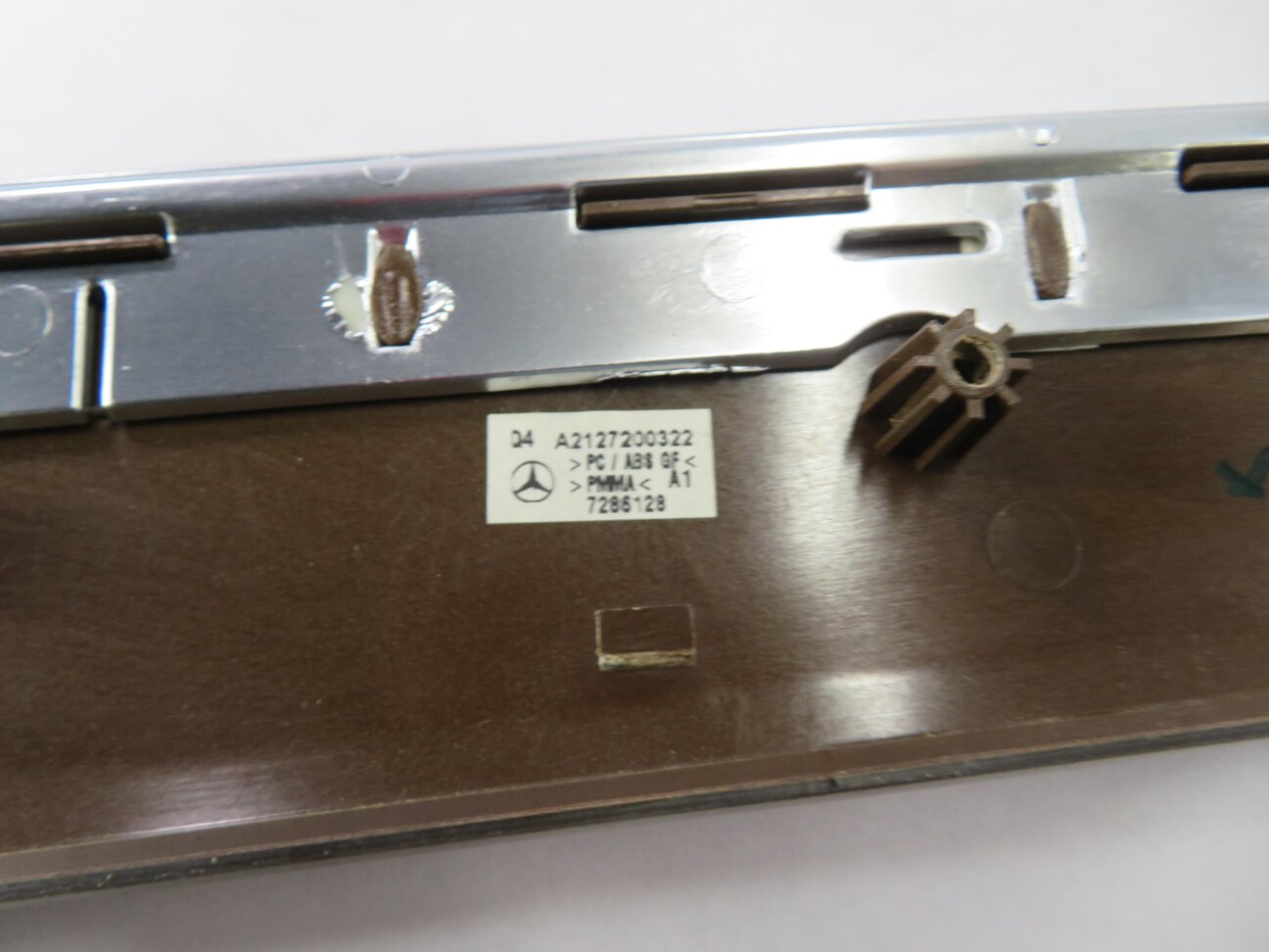 Thumbnail 28: 2013 MERCEDES E350 (W212) DASH DOOR CONSOLE TRIM PANEL SET (WALNUT WOOD VENEER)
