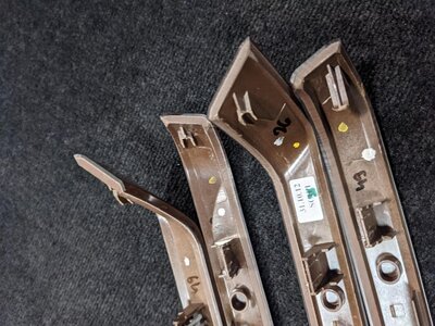 Thumbnail 39: 2013 MERCEDES E350 (W212) DASH DOOR CONSOLE TRIM PANEL SET (WALNUT WOOD VENEER)
