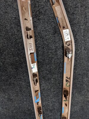 Thumbnail 40: 2013 MERCEDES E350 (W212) DASH DOOR CONSOLE TRIM PANEL SET (WALNUT WOOD VENEER)