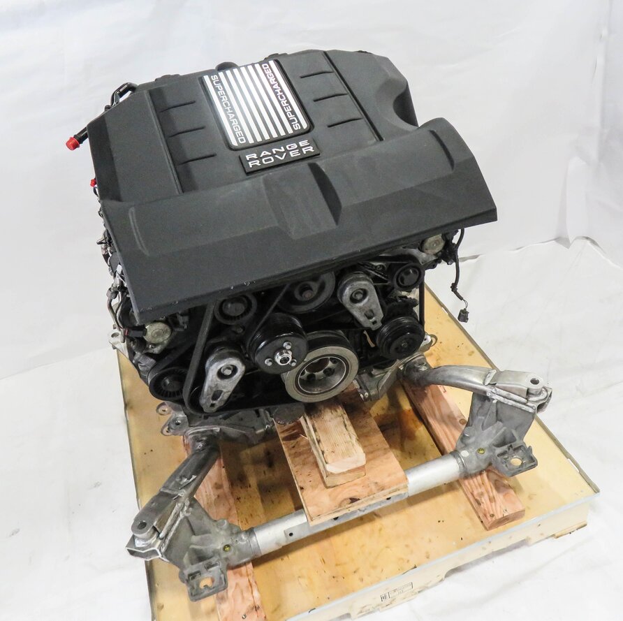 2014 RANGE ROVER SPORT (L494) 3.0L SUPERCHARGED ENGINE ASSEMBLY (139k)