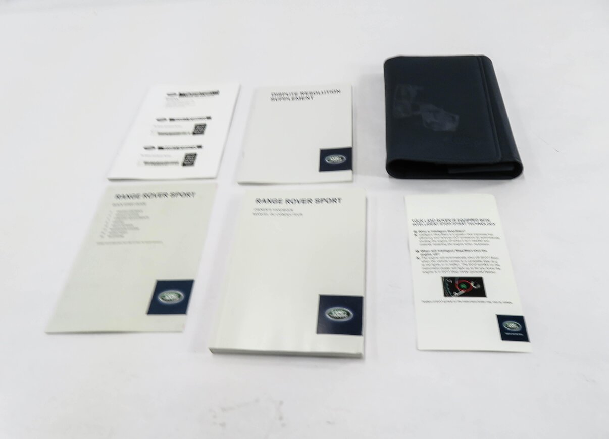 Thumbnail 2: 2014 RANGE ROVER SPORT (L494) OWNERS MANUAL GUIDE BOOK BOOKLET SET w/ CASE