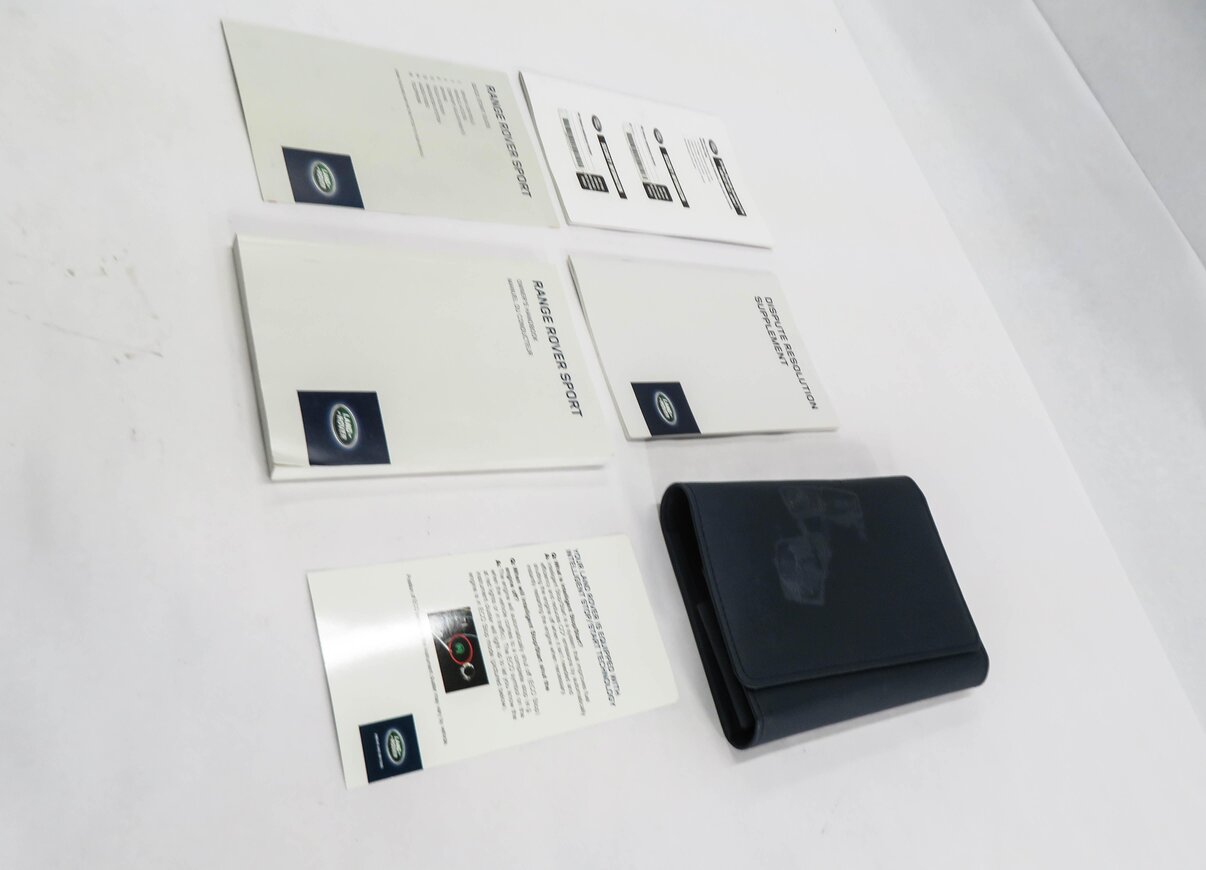 Thumbnail 3: 2014 RANGE ROVER SPORT (L494) OWNERS MANUAL GUIDE BOOK BOOKLET SET w/ CASE