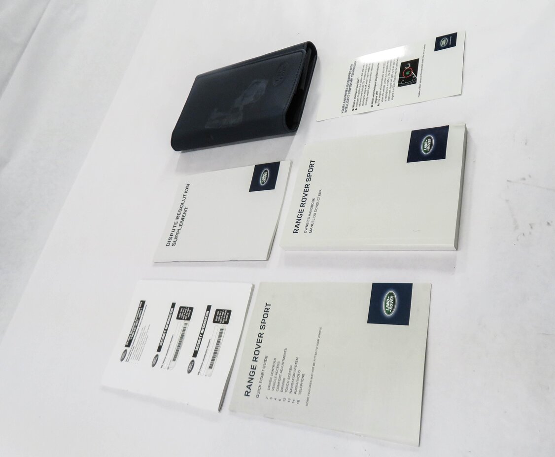 Thumbnail 4: 2014 RANGE ROVER SPORT (L494) OWNERS MANUAL GUIDE BOOK BOOKLET SET w/ CASE