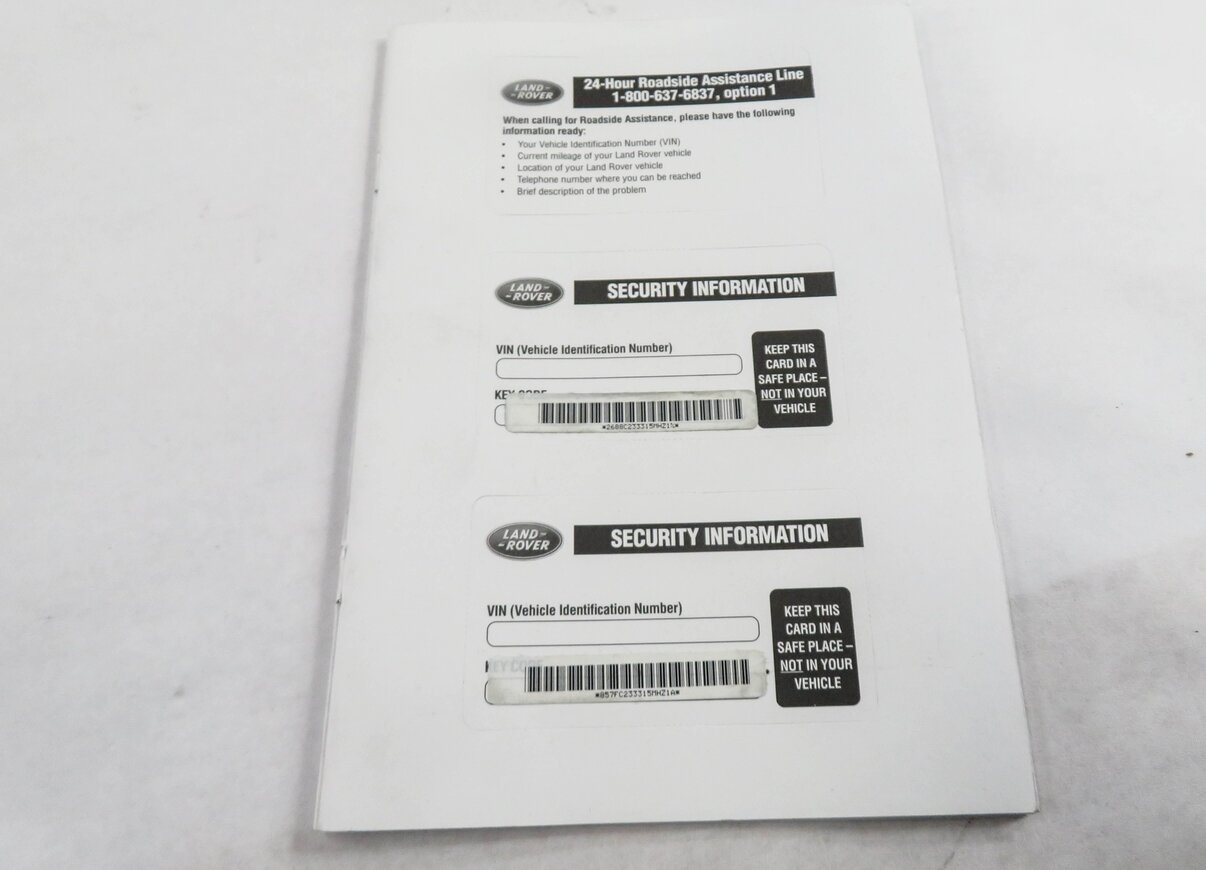 Thumbnail 7: 2014 RANGE ROVER SPORT (L494) OWNERS MANUAL GUIDE BOOK BOOKLET SET w/ CASE