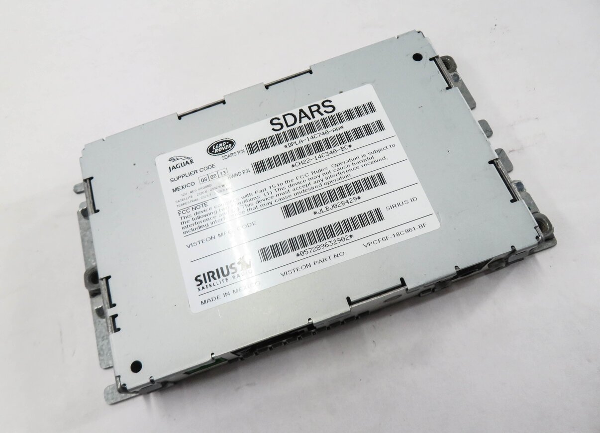 13-19 DISCOVERY SPORT LR4 RANGE ROVER SPORT EVOQUE - SIRIUS SATELLITE RECEIVER