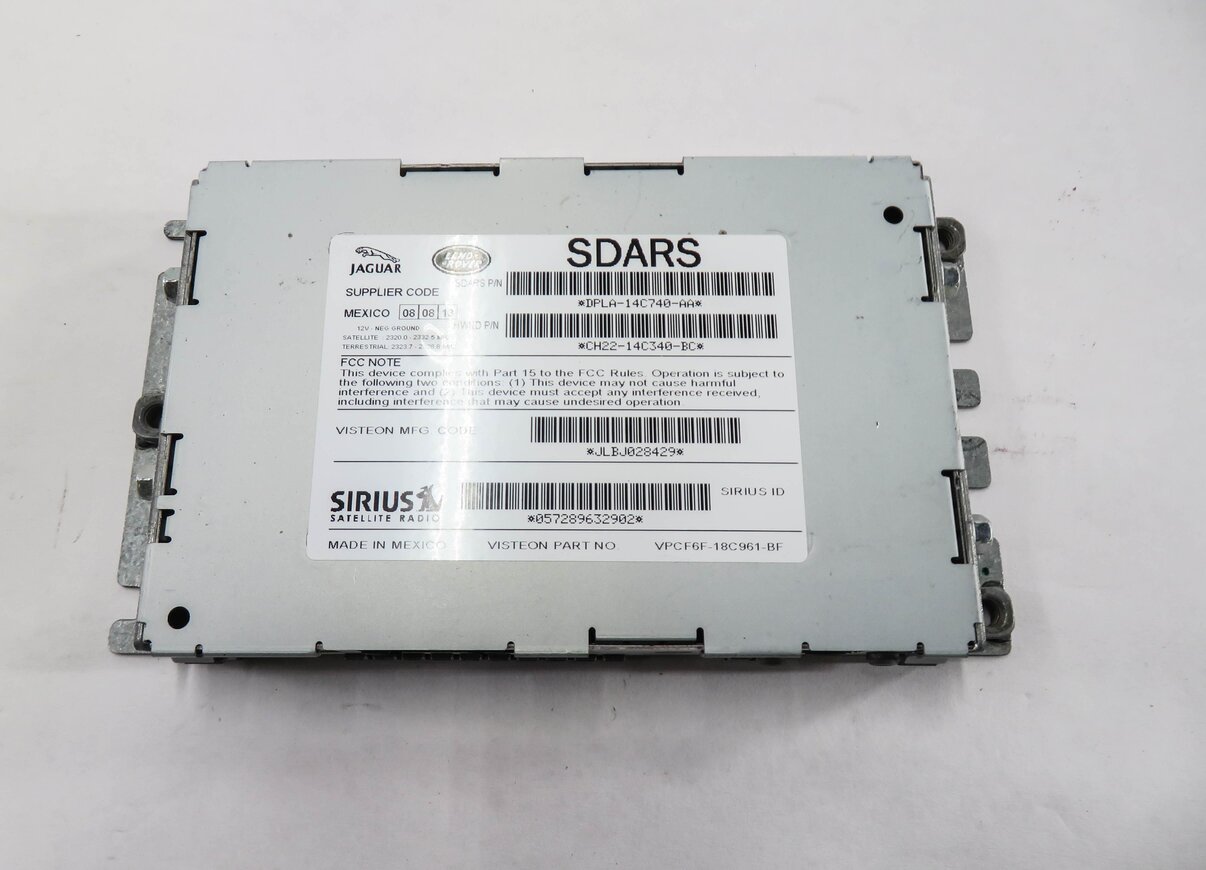 Thumbnail 2: 13-19 DISCOVERY SPORT LR4 RANGE ROVER SPORT EVOQUE - SIRIUS SATELLITE RECEIVER