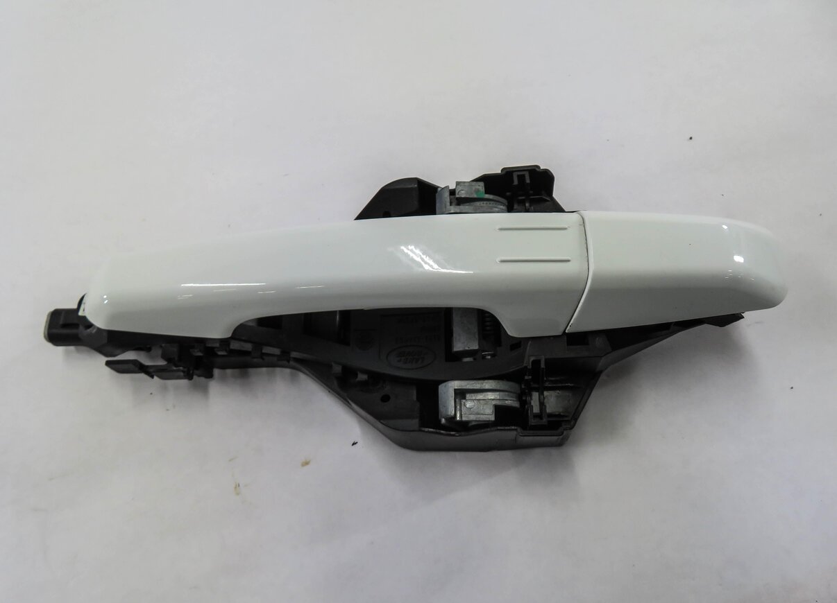 Thumbnail 5: 12-17 RANGE ROVER SPORT EVOQUE L405 L494 LEFT REAR PASSIVE DOOR HANDLE (WHITE)