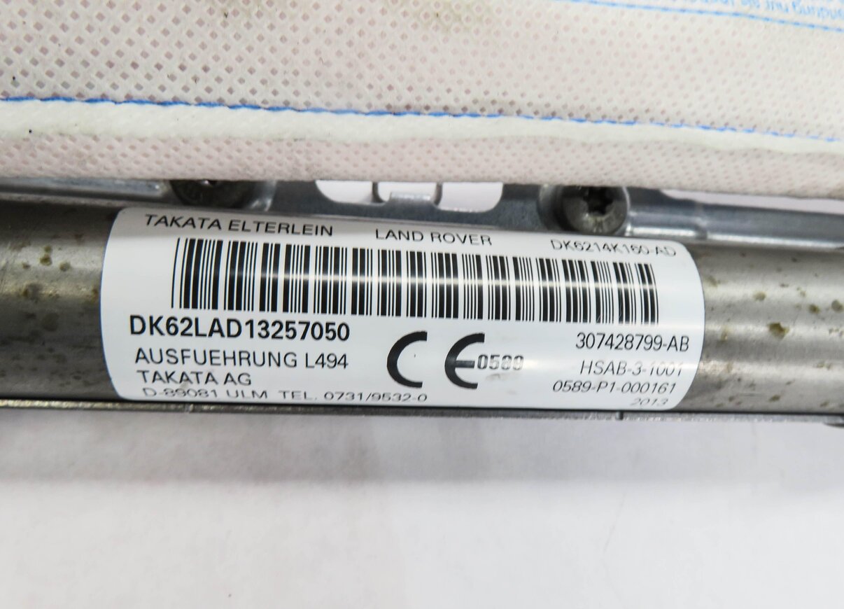 Thumbnail 5: 2014-2020 RANGE ROVER SPORT (L494) LEFT DRIVER ROOF SIDE CURTAIN AIRBAG AIR BAG