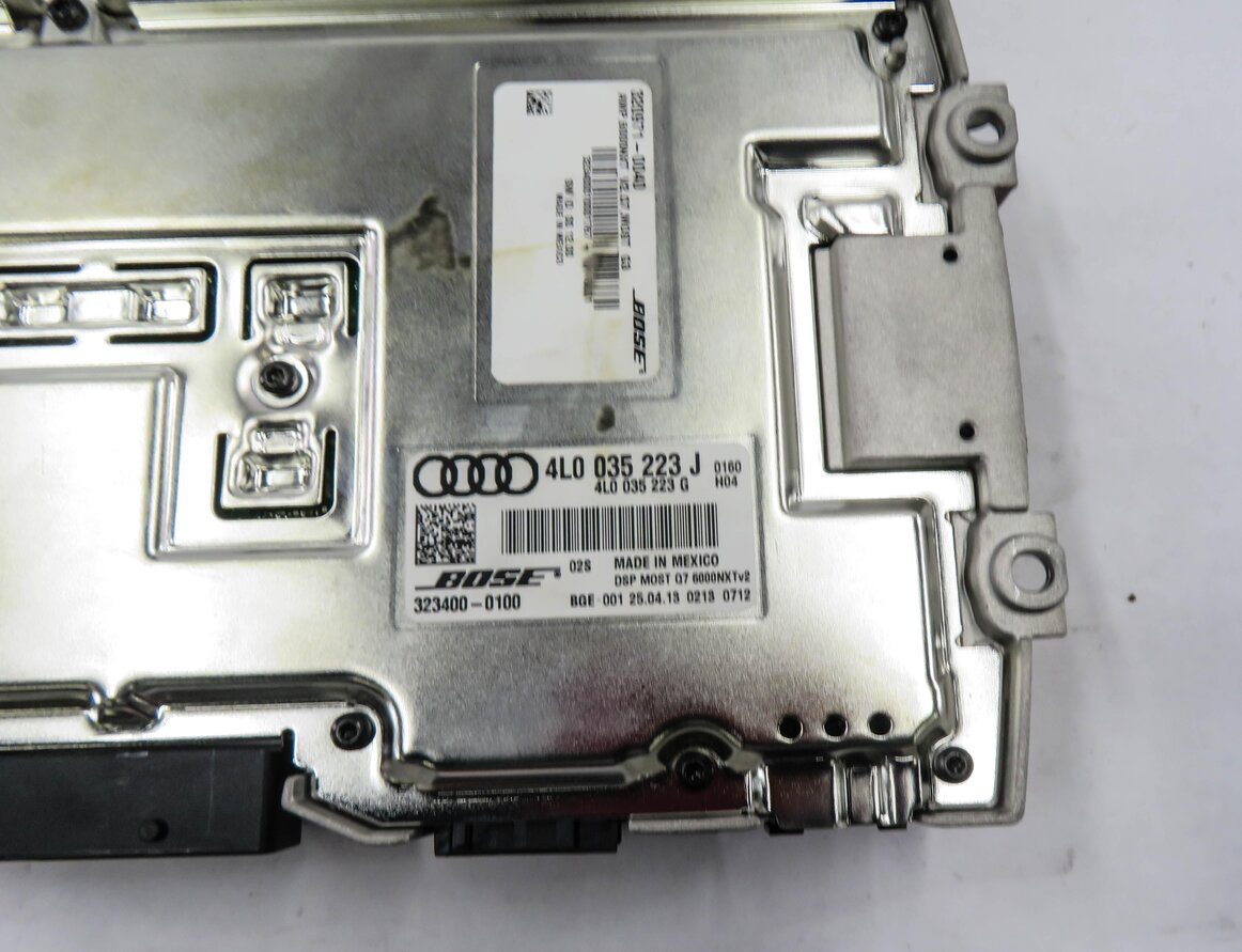 Thumbnail 6: 2013-2015 AUDI Q7 (4L) RADIO STEREO BOSE AUDIO AMP AMPLIFIER (OPTION 8RY)