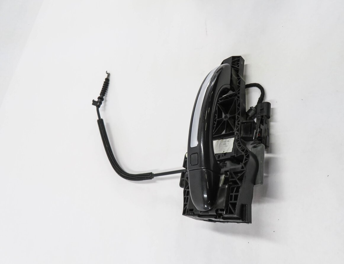 Thumbnail 3: 2007-2015 AUDI Q7 (4L) LEFT REAR KEYLESS ENTRY DOOR HANDLE (LAVA GRAY PEARL)