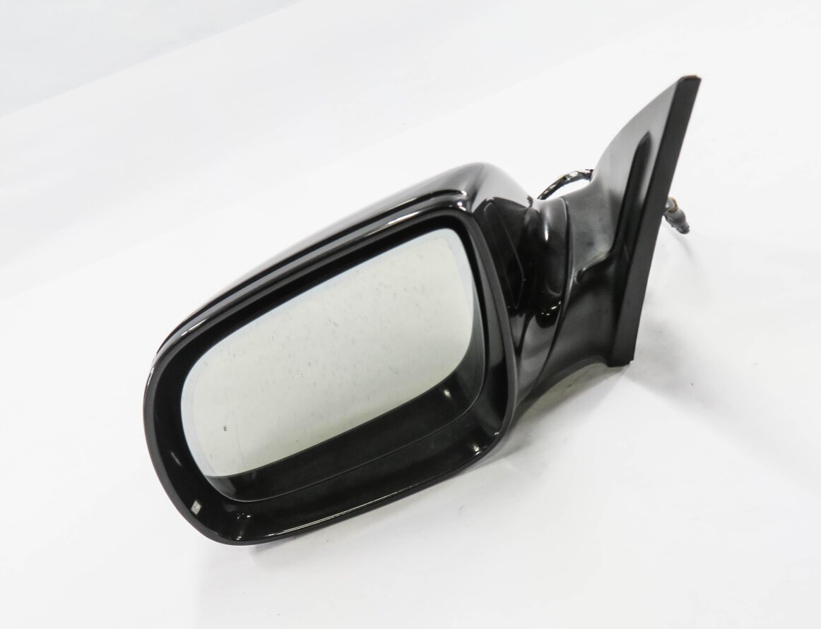 2013-2015 AUDI Q7 (4L) LEFT DRIVER P-FOLD BLIND SPOT DOOR MIRROR (LAVA GRAY)
