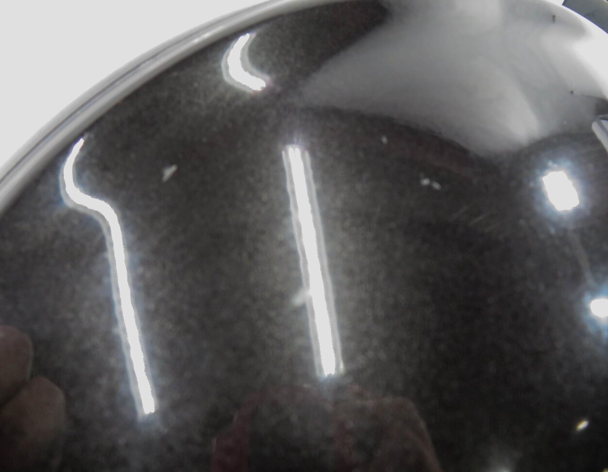 Thumbnail 10: 2013-2015 AUDI Q7 (4L) LEFT DRIVER P-FOLD BLIND SPOT DOOR MIRROR (LAVA GRAY)
