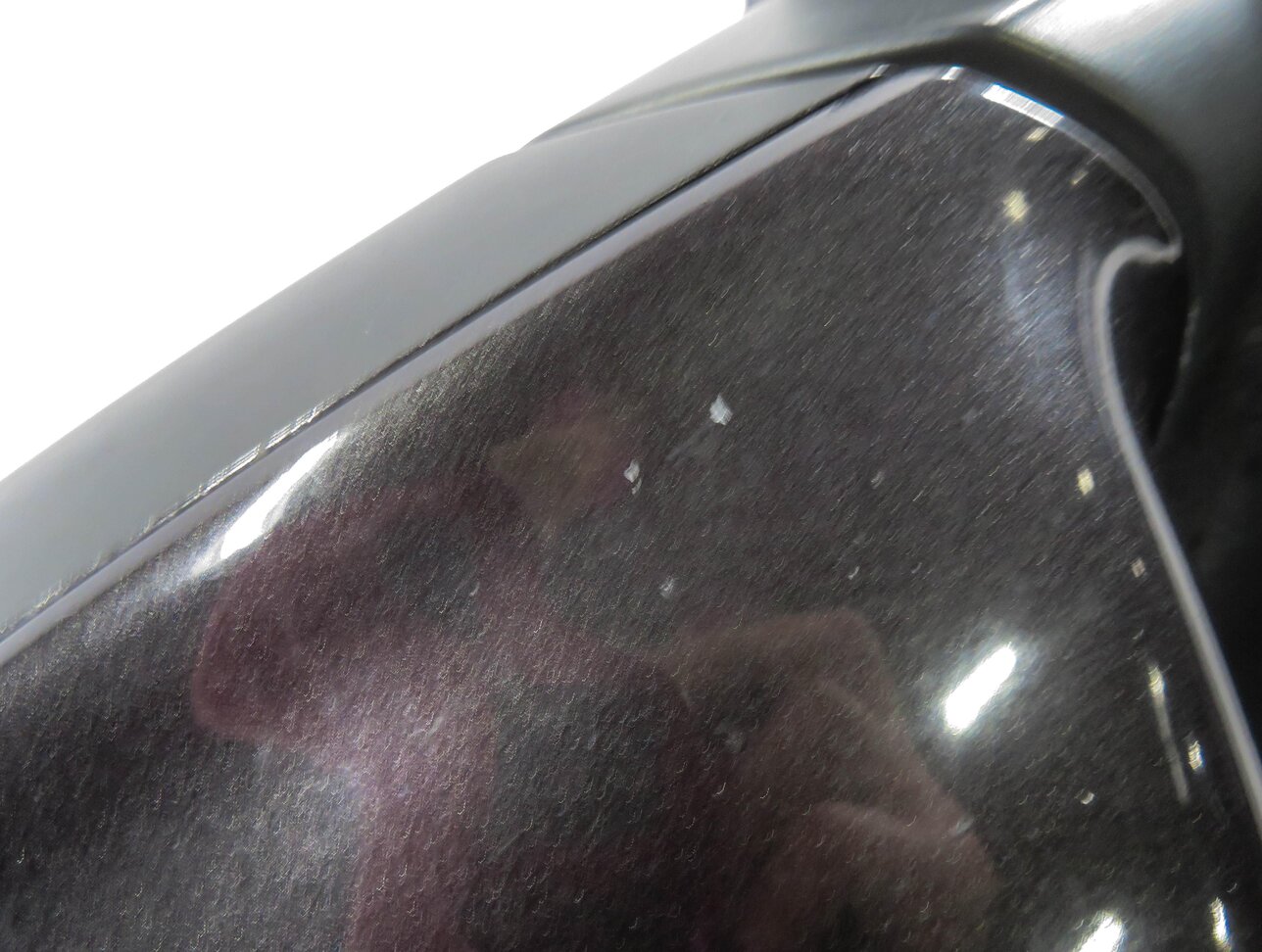 Thumbnail 11: 2013-2015 AUDI Q7 (4L) LEFT DRIVER P-FOLD BLIND SPOT DOOR MIRROR (LAVA GRAY)