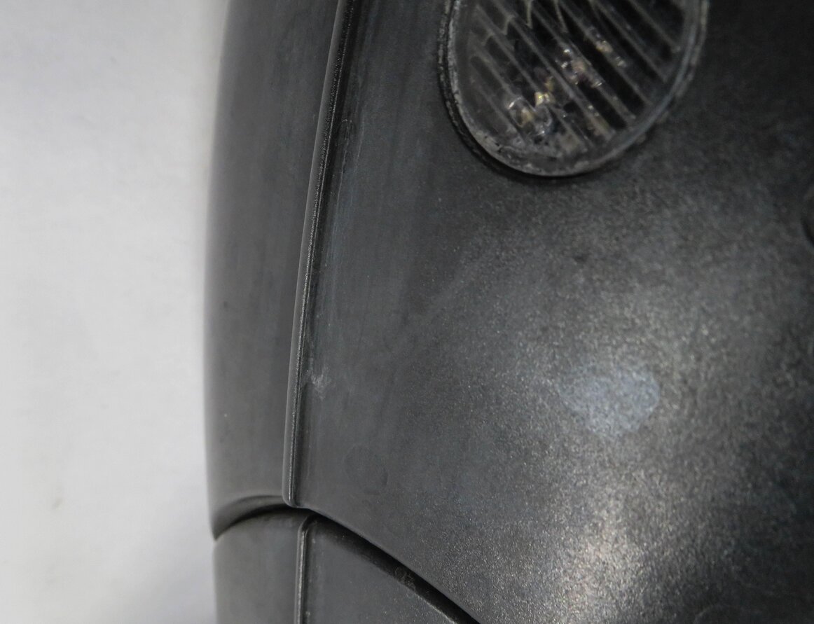 Thumbnail 9: 2013-2015 AUDI Q7 (4L) LEFT DRIVER P-FOLD BLIND SPOT DOOR MIRROR (LAVA GRAY)