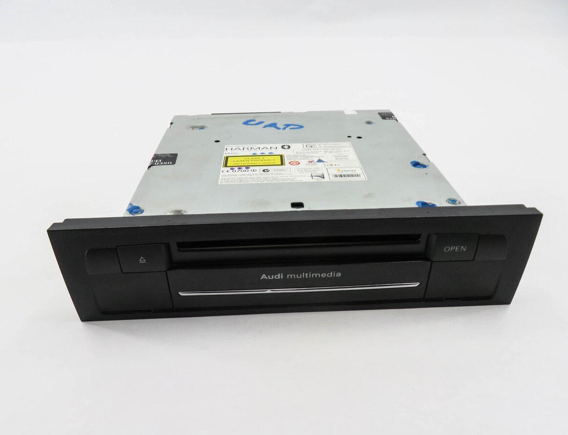 Thumbnail 3: 2013-2015 AUDI Q7 (4L) RADIO STEREO RECEIVER MMI SIM SD MEDIA CD PLAYER