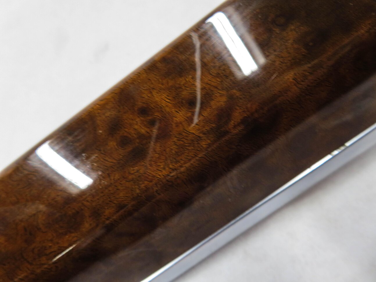 Thumbnail 6: 2014 AUDI Q7 (4L) DASH DOOR CONSOLE TRIM PANEL SET (BURR WALNUT WOOD GRAIN)