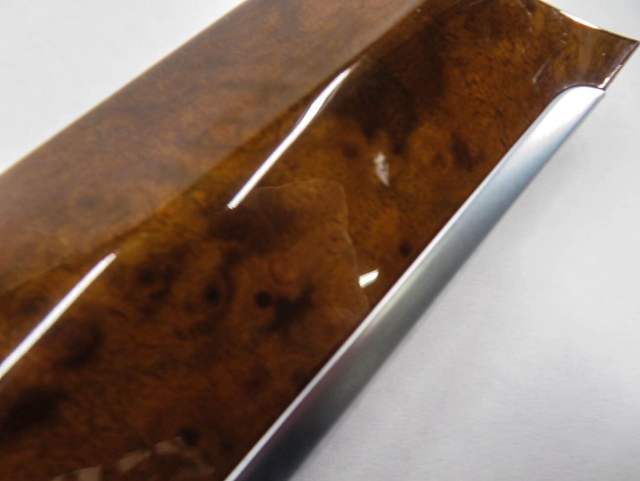 Thumbnail 7: 2014 AUDI Q7 (4L) DASH DOOR CONSOLE TRIM PANEL SET (BURR WALNUT WOOD GRAIN)