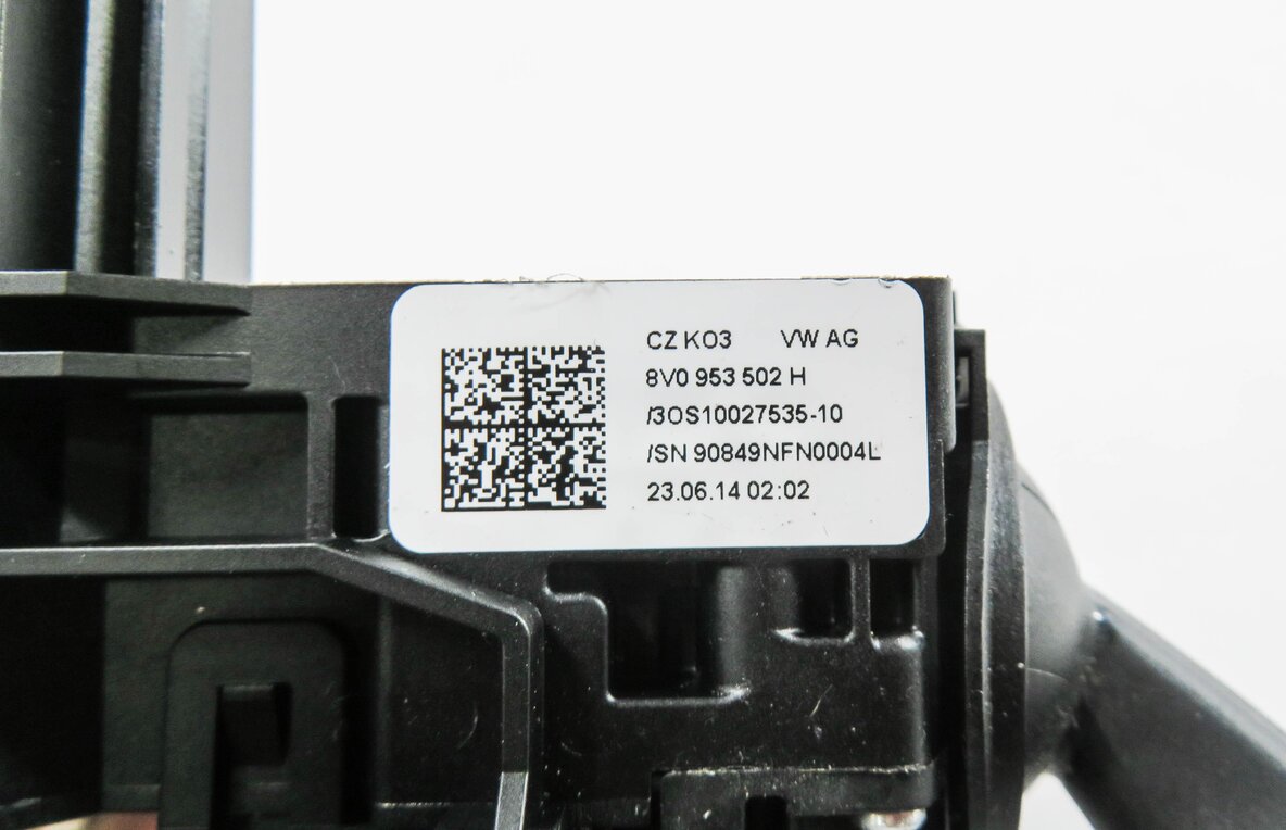 Thumbnail 7: 2015 AUDI S3 (8V) STEERING COLUMN BLINKER WIPER CRUISE COMBINATION SWITCH