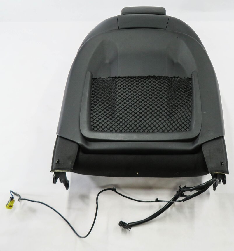 Thumbnail 4: 2015 AUDI S3 (8V) PASSENGER - UPPER TOP HEATED SEAT CUSHION (RED & BLACK)