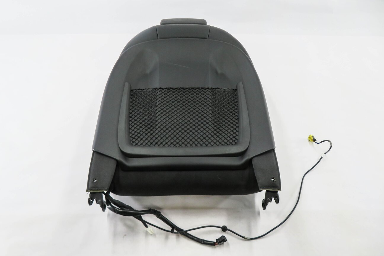 Thumbnail 5: 2015 AUDI S3 (8V) DRIVER - UPPER TOP HEATED SEAT CUSHION (RED & BLACK)