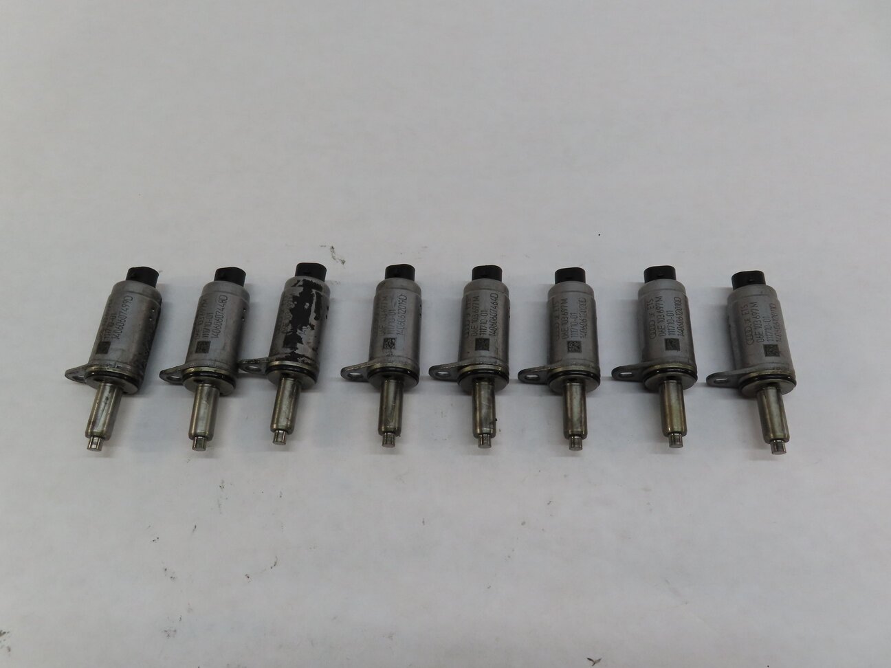 Thumbnail 4: 2015 AUDI S3 (8V) 2.0L TURBO CYFB ENGINE CAMSHAFT ADJUSTMENT SOLENOID SET 8
