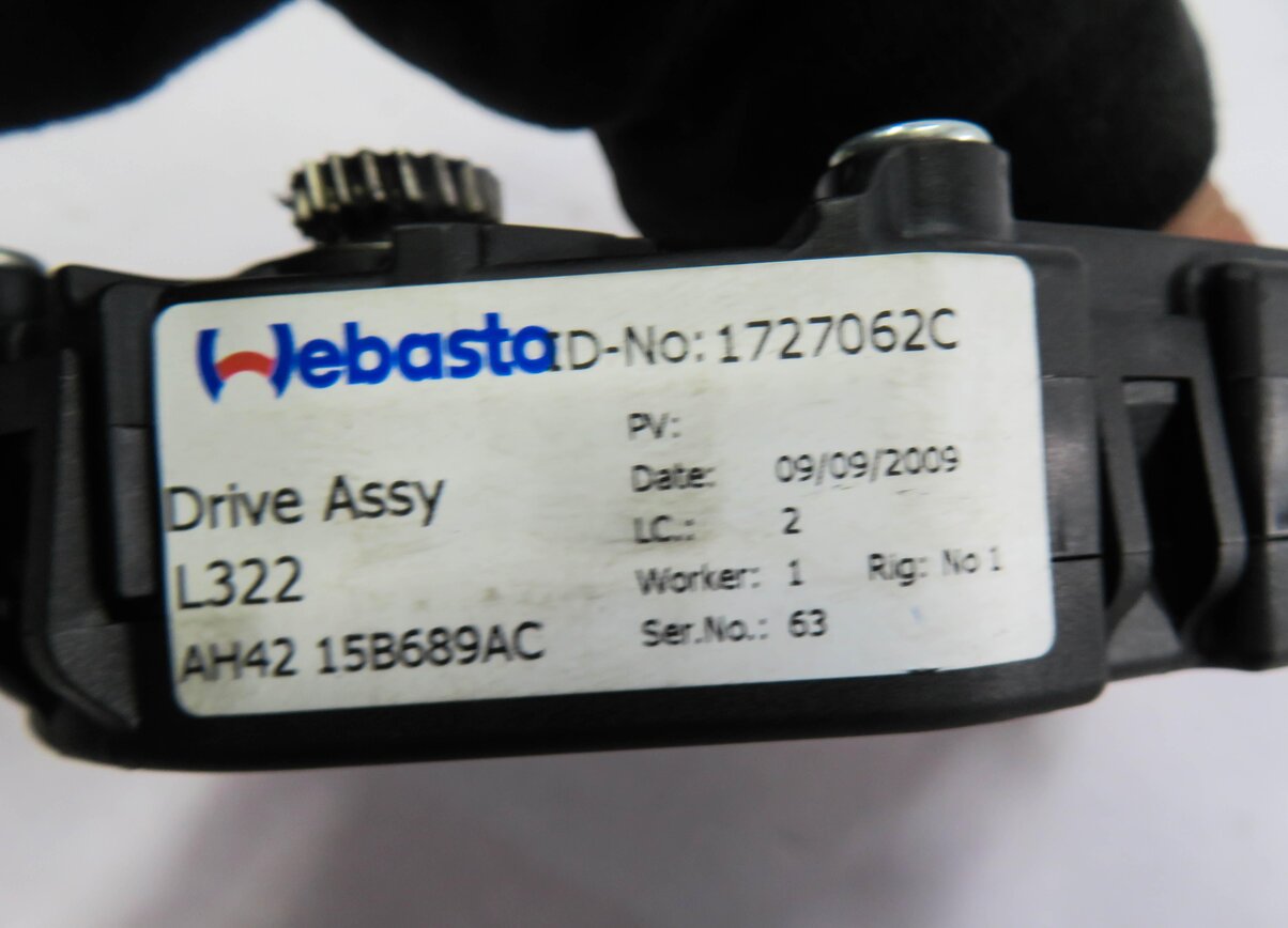 Thumbnail 6: 2010-2012 RANGE ROVER (L322) POWER SUNROOF SUN ROOF WINDOW MOTOR