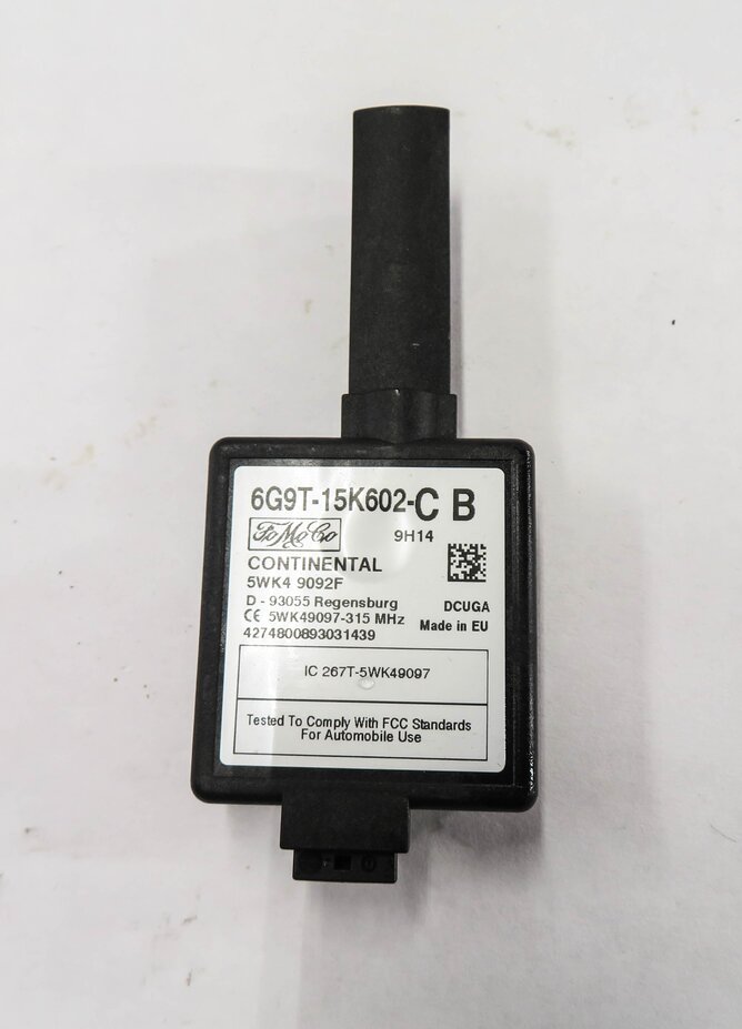 Thumbnail 7: 10-12 RANGE ROVER (L322) 5.0L SUPERCHARGED ENGINE IMMOBILIZER MODULE KEY SET