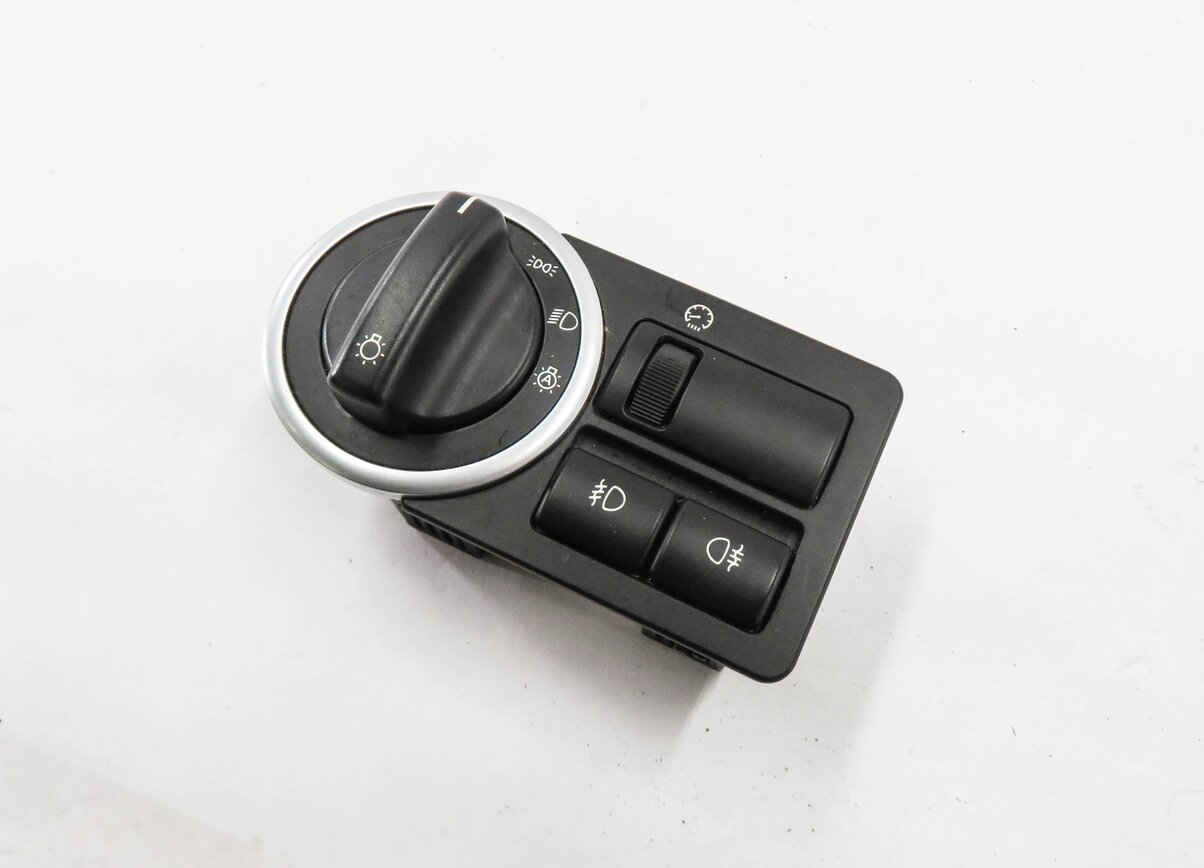 2007-2013 RANGE ROVER (L322) HEADLIGHT FOG LIGHT DIMMER SWITCH KNOB (BLACK)