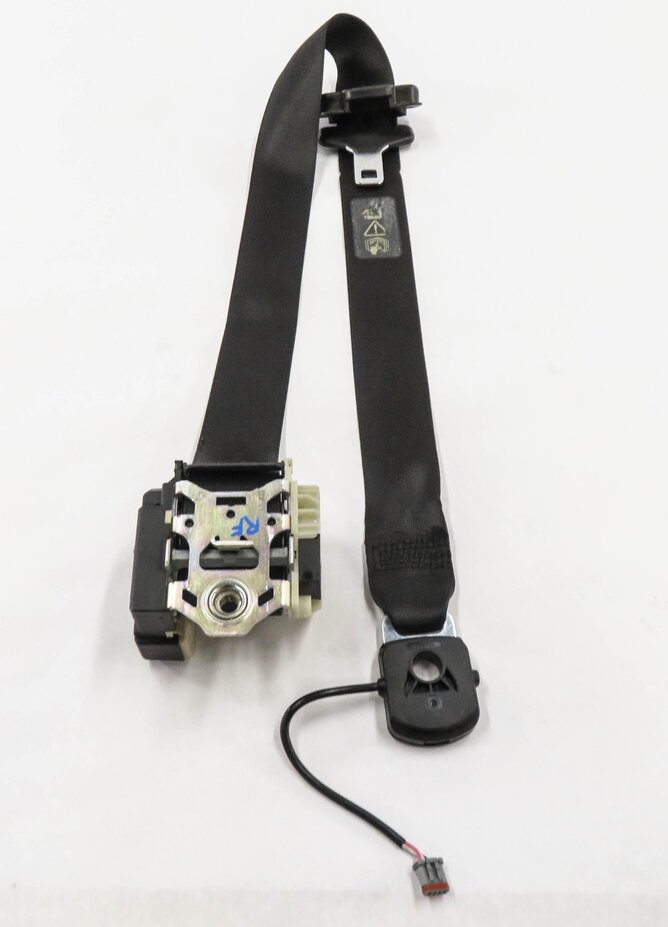 Thumbnail 5: 2010-2012 RANGE ROVER (L322) RIGHT FRONT PASSENGER SEATBELT RETRACTOR (BLACK)