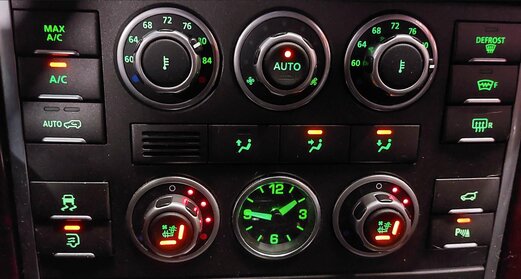 Thumbnail 2: 2010-2011 RANGE ROVER (L322) HEATER A/C TEMPERATURE CONTROL (HEAT / COOLED SEAT)