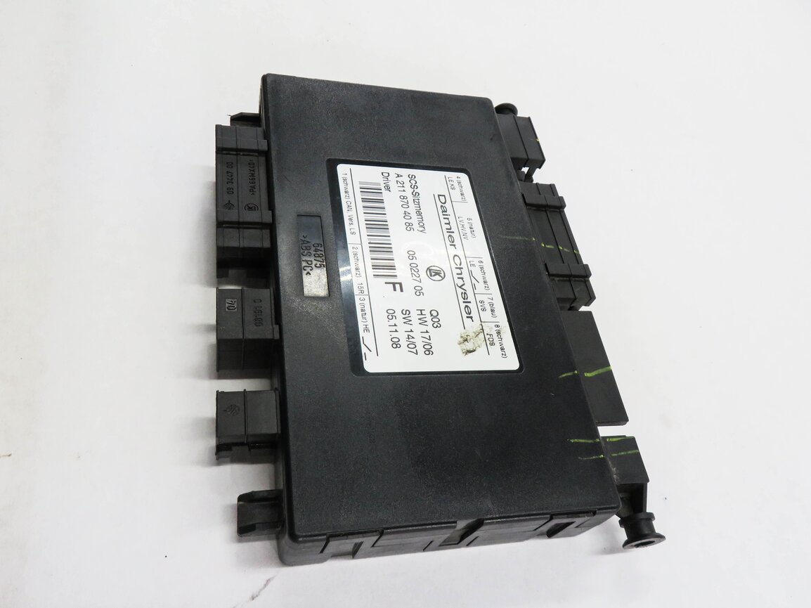 Thumbnail 4: 2009 MERCEDES GL320 (X164) LEFT FRONT DRIVER SEAT CONTROL MODULE