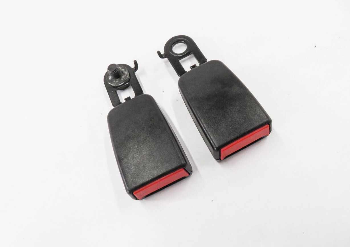 2009 MERCEDES GL320 (X164) REAR 3rd ROW SEAT SEATBELT BUCKLE RECEIVER SET-2