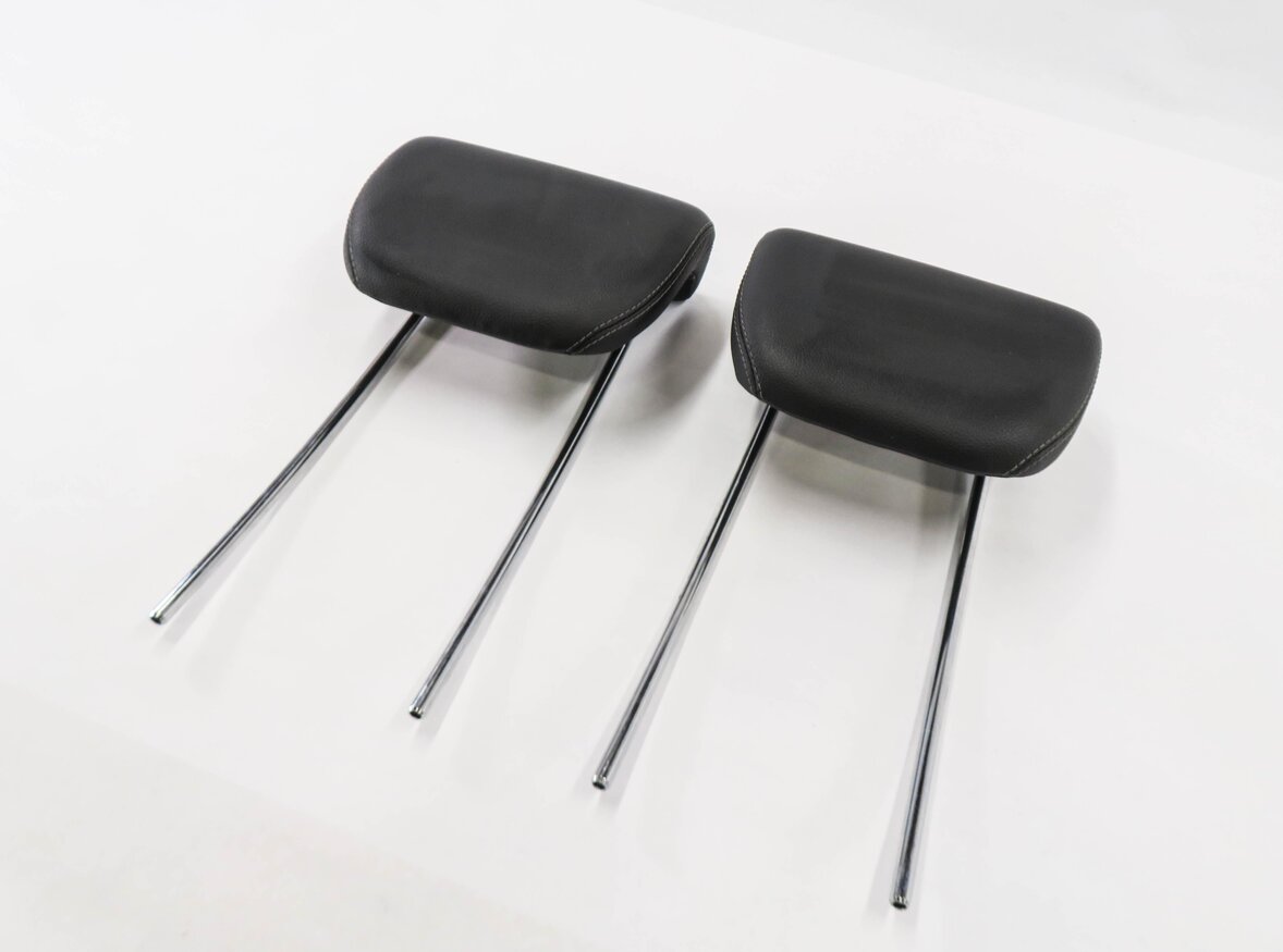 2009 MERCEDES GL320 (X164) REAR 3rd THIRD ROW SEAT HEADREST SET-2 (BLACK)